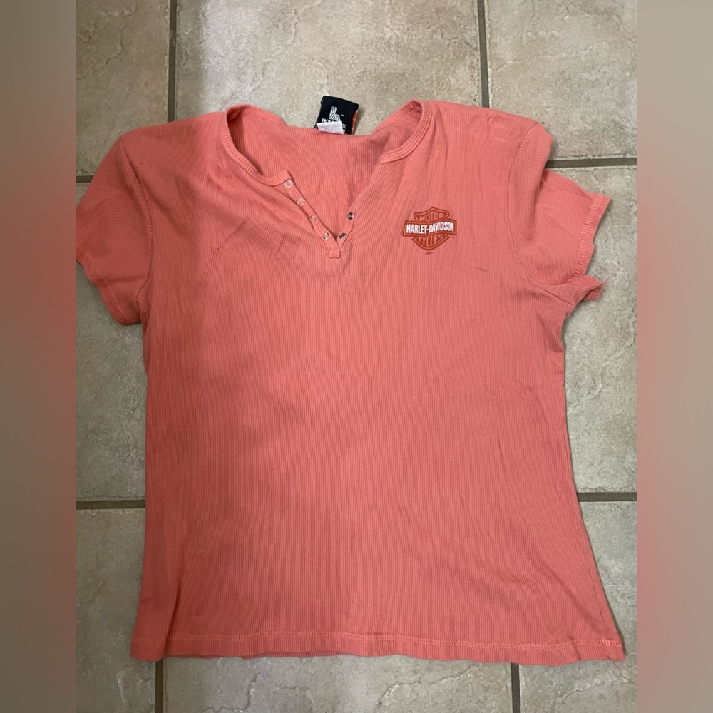 Women’s Harley Davidson, short sleeve vintage shirt